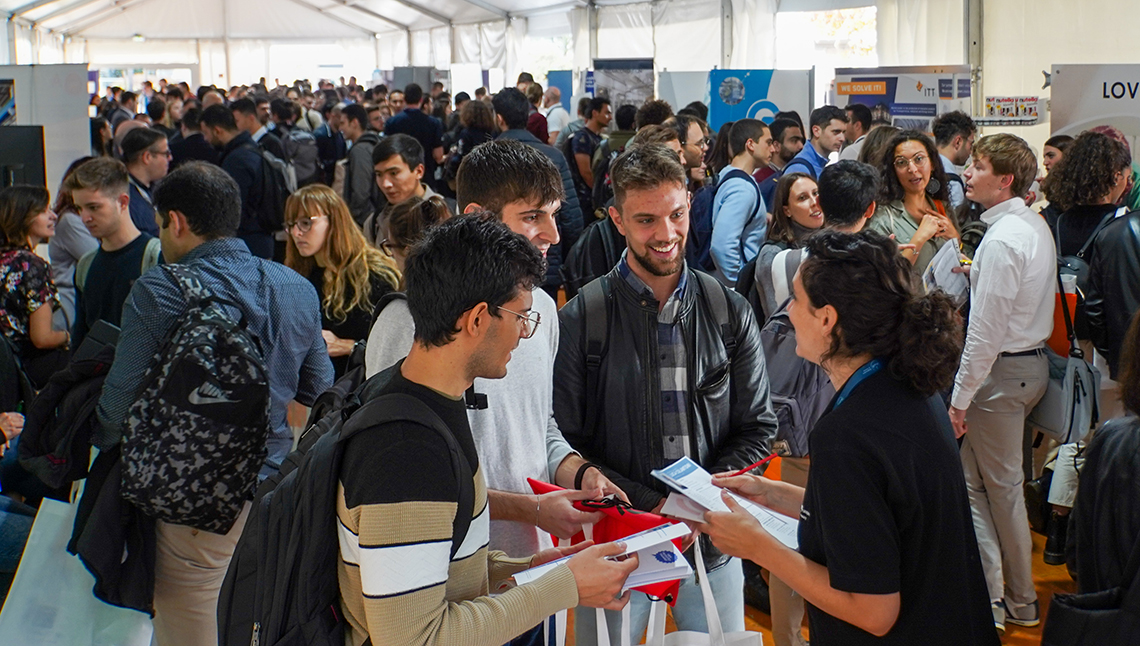 Il pubblico di studenti al Career Day 2022