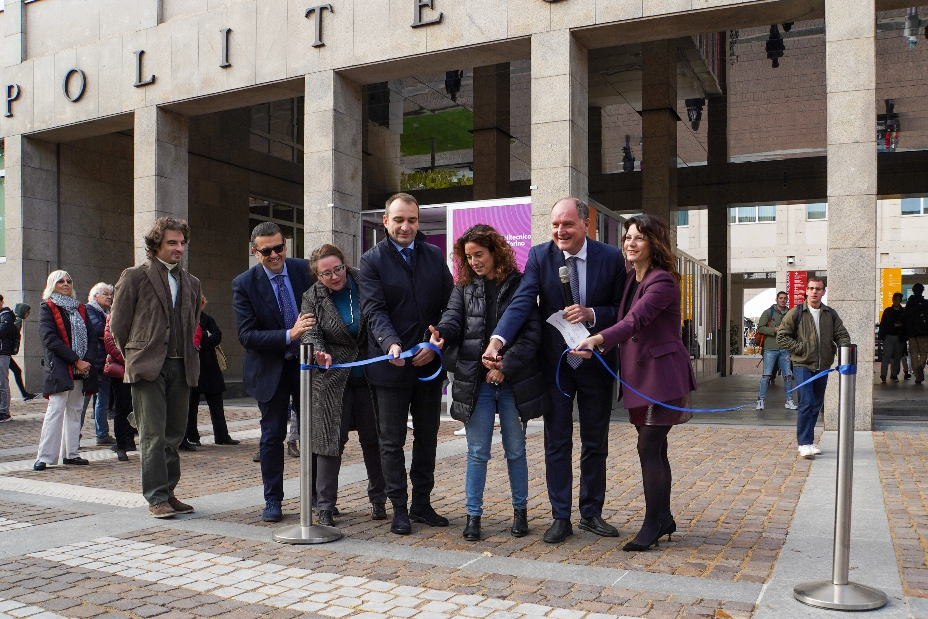 Inaugurazione riqualificazione controviale corso Duca degli Abruzzi