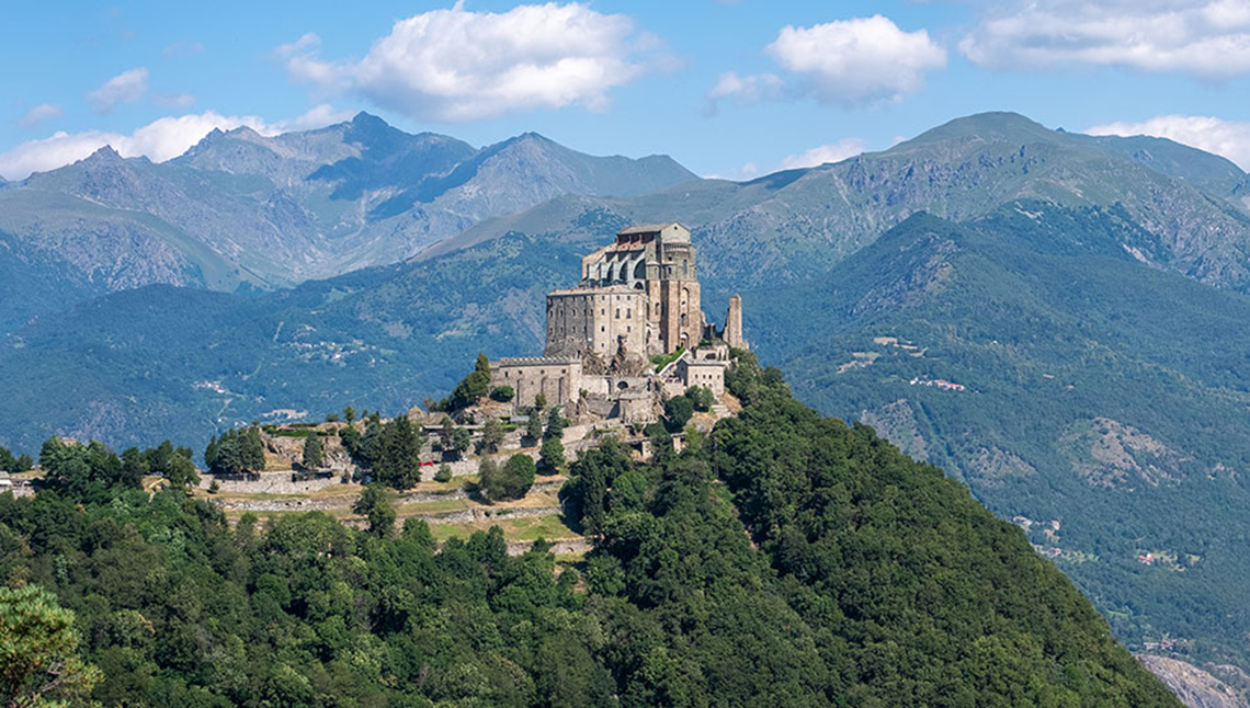 Una foto della Sacra di San Michele