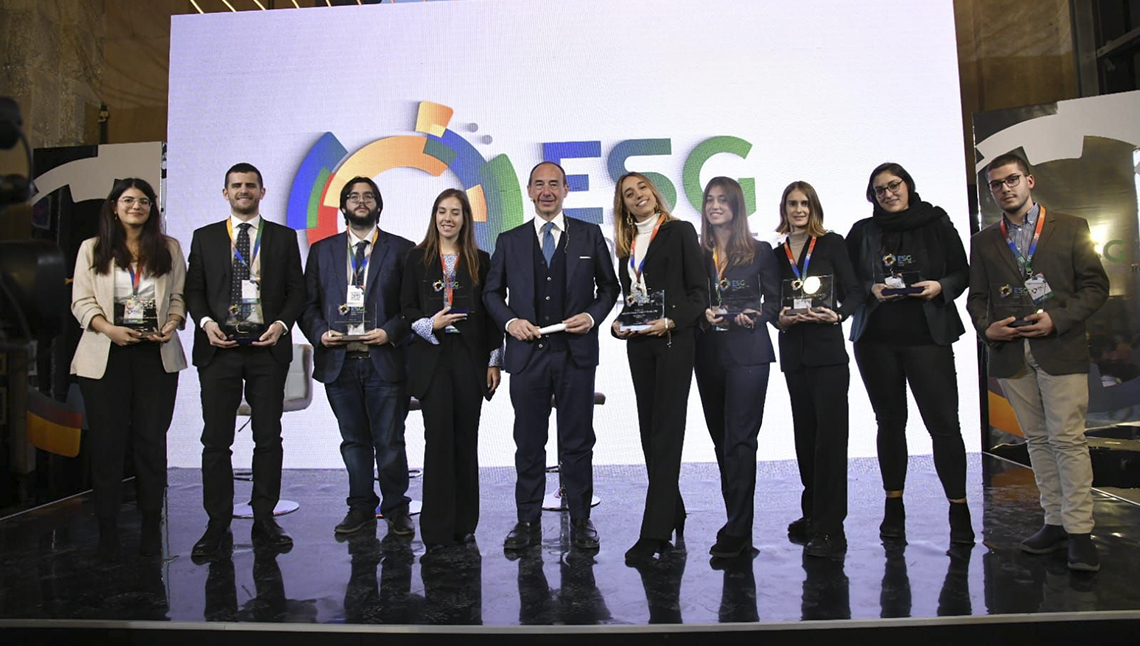 I premiati alla Iren ESG Challenge 2022