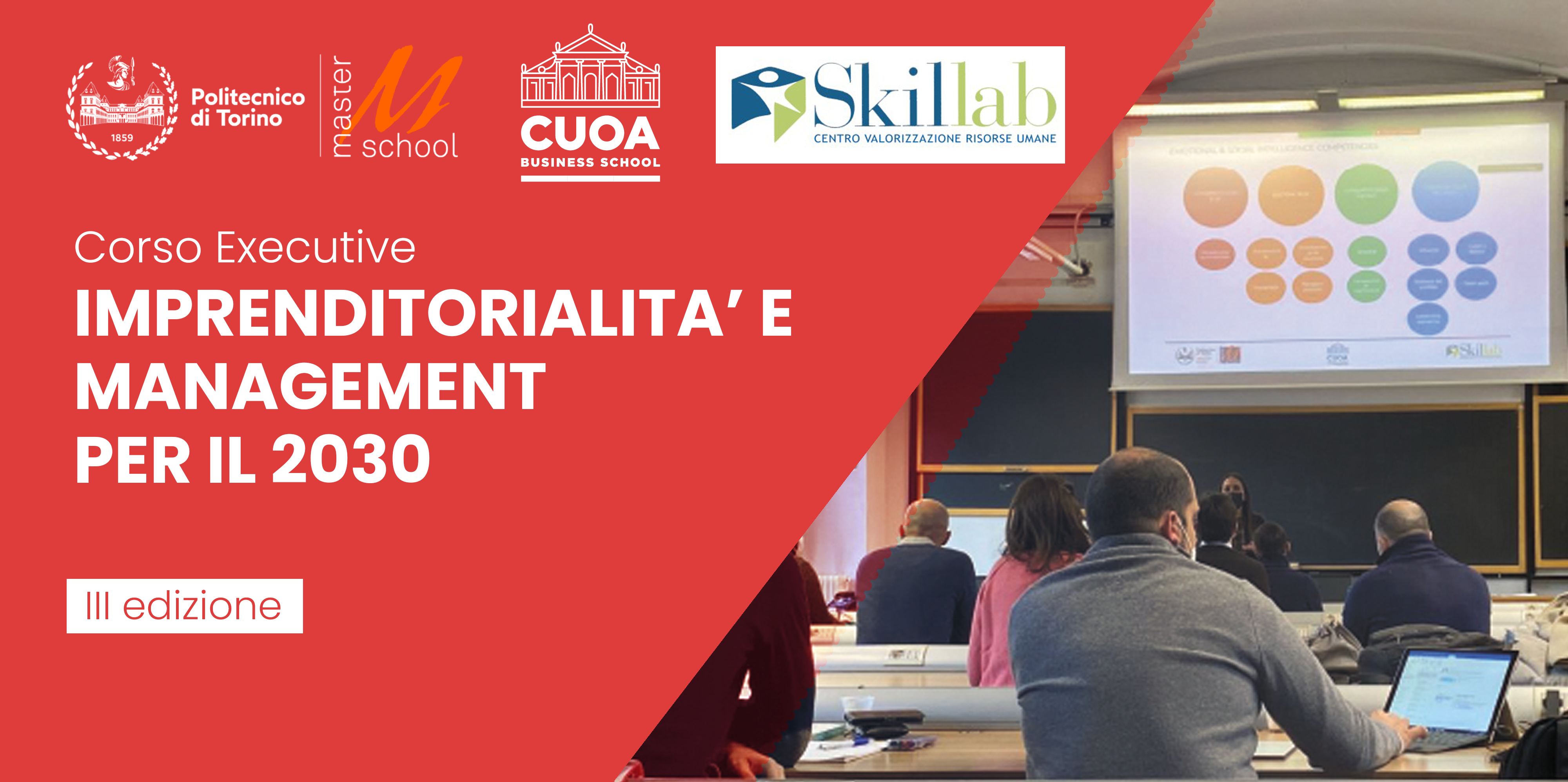 locandina corso executive imprenditorialità