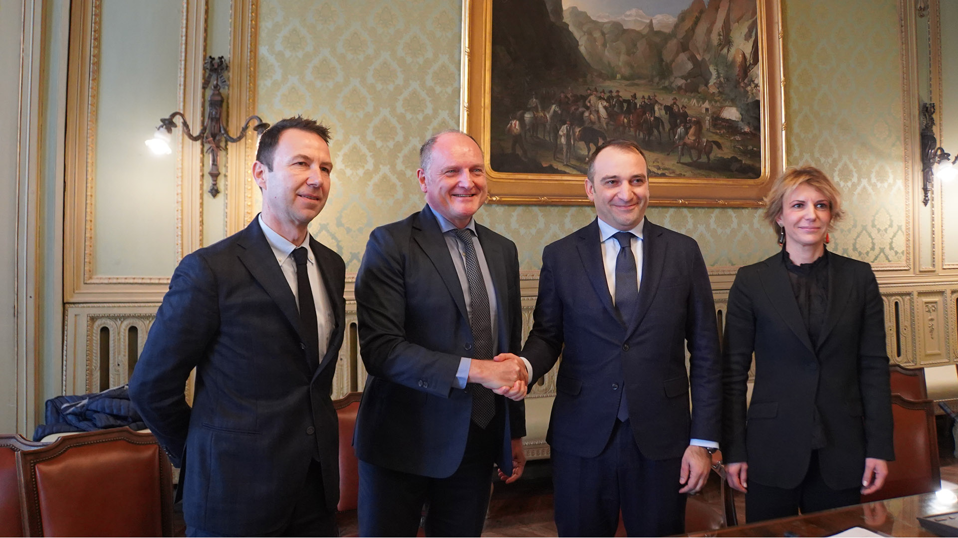 Firma Accordo Quadro con il Sindaco di Torino