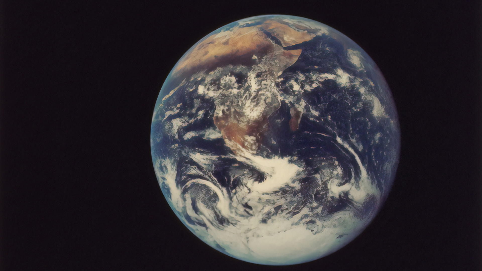 Foto della terra vista dallo spazio