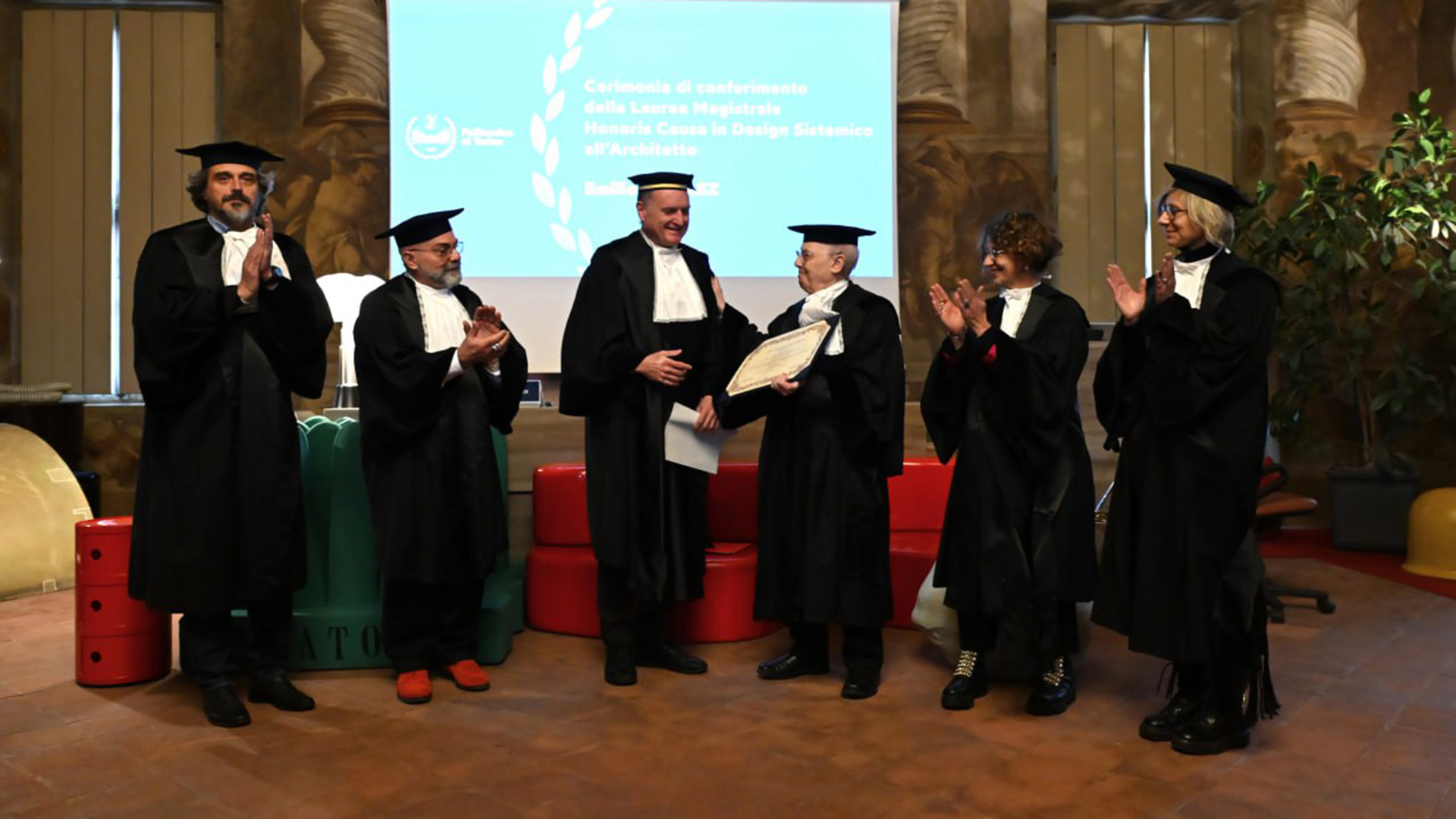 Laurea Honoris Causa a Emilio Ambasz