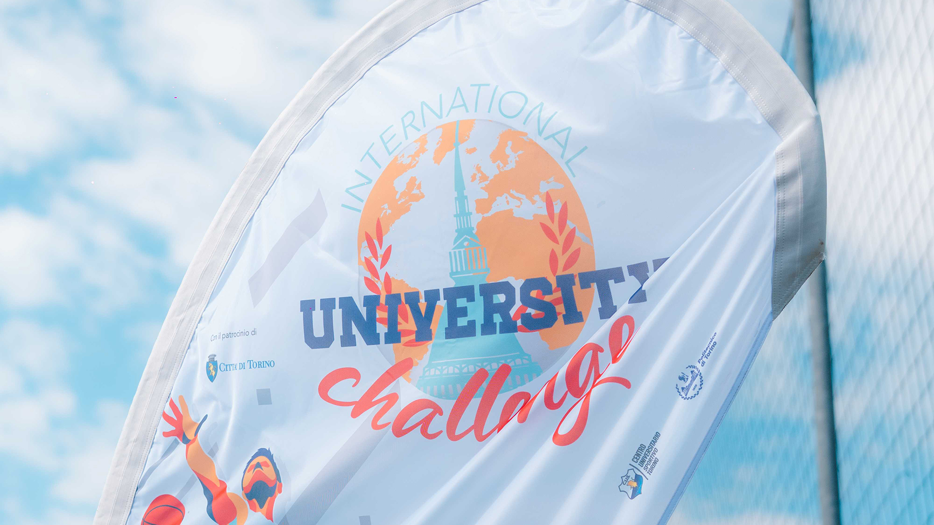 Foto del banner con il logo dell'evento