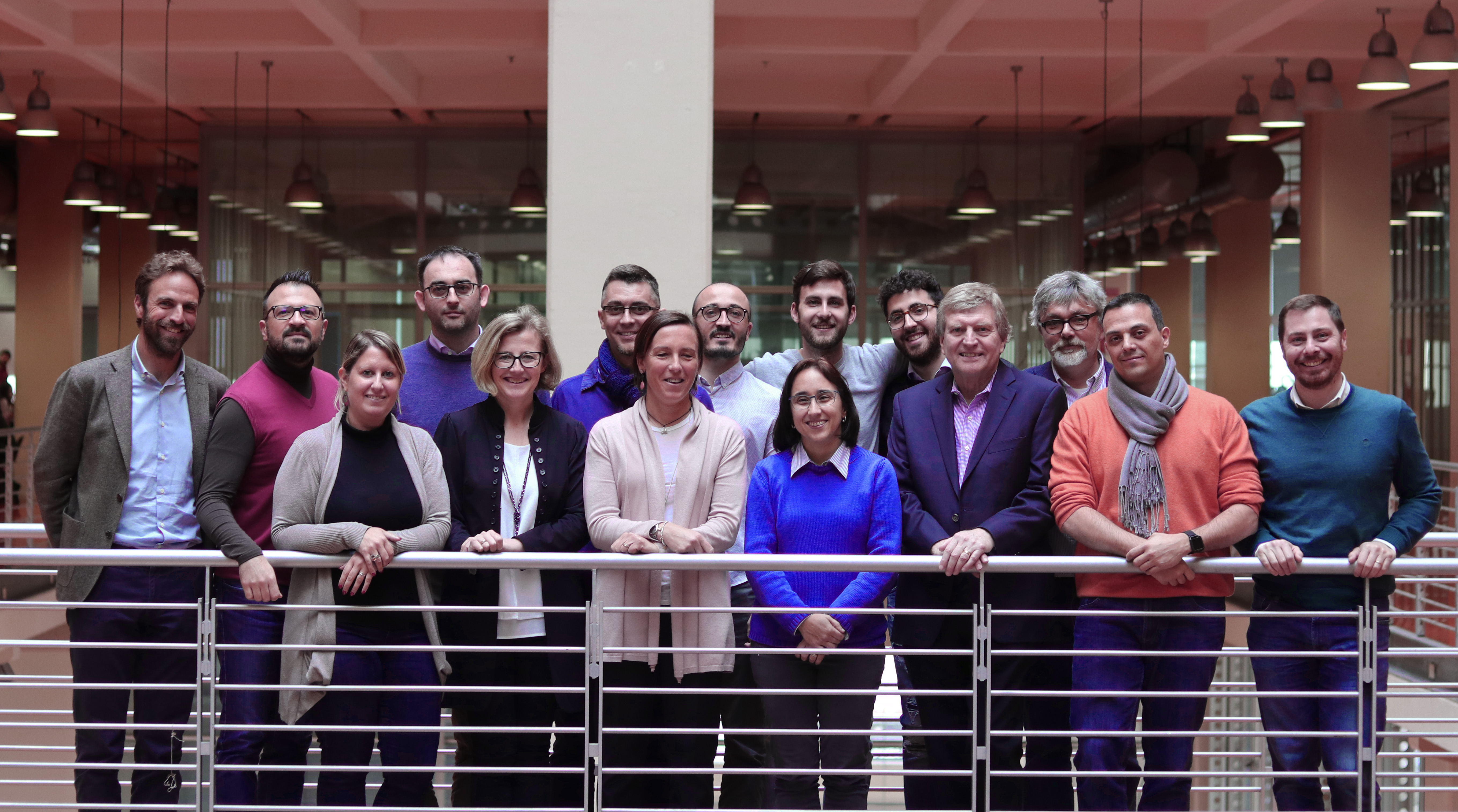 Group photo of the Master’s students
