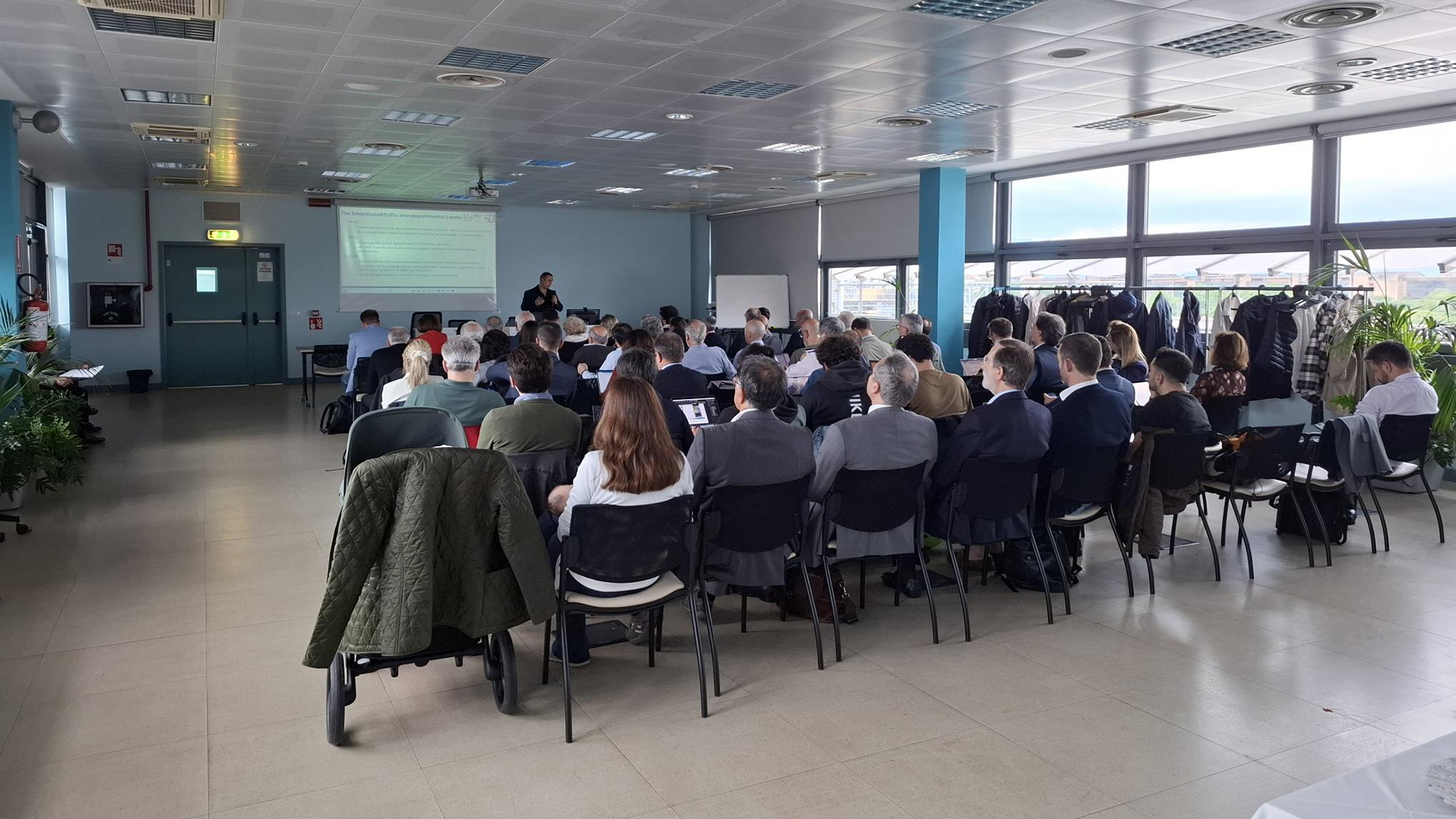 Foto della sala dove si è svolto l'evento