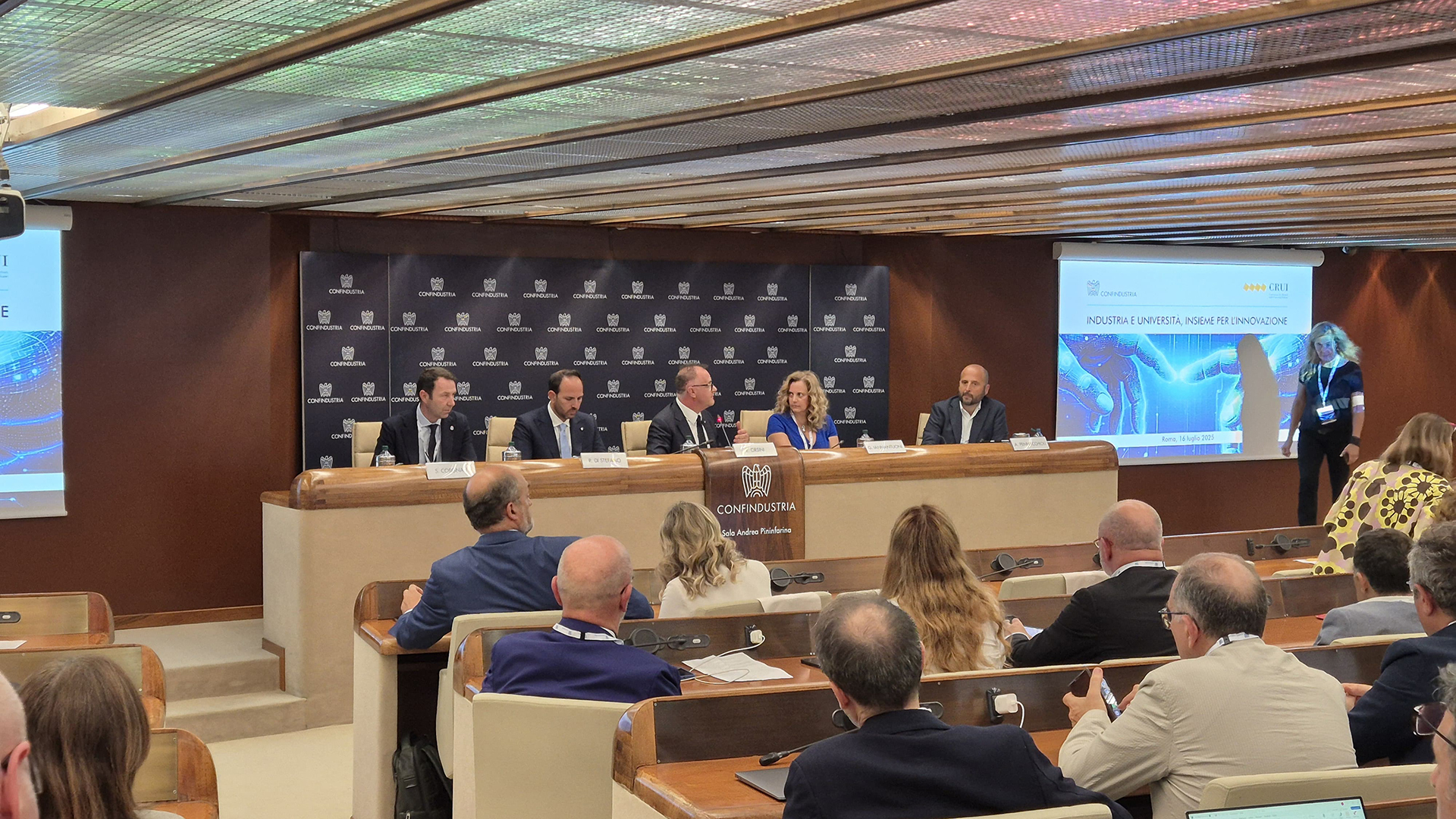 Foto dell'incontro a Roma
