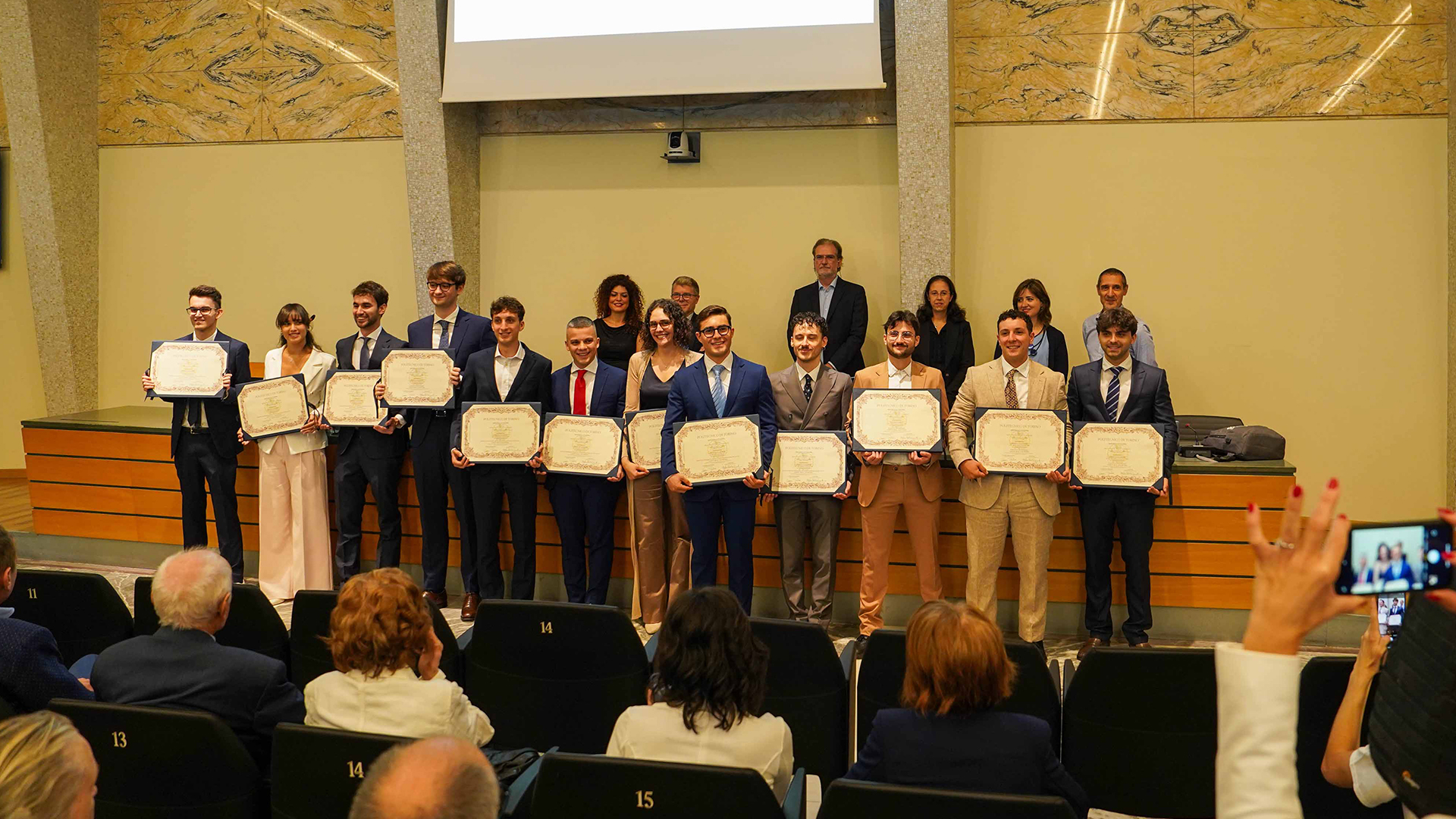 La sessione di laurea in Agritech e Quantum Engineering