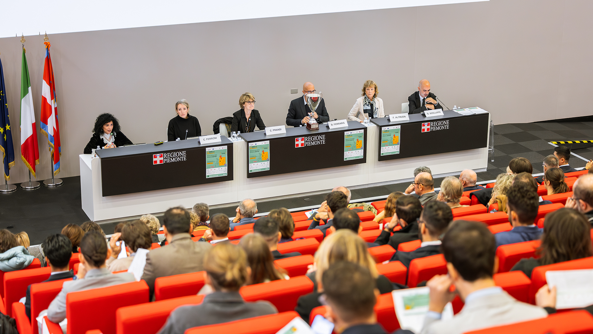 Foto della cerimonia di premiazione