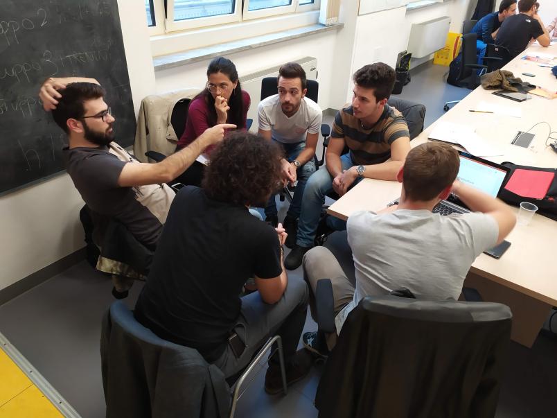 Team working at CLIK Lab