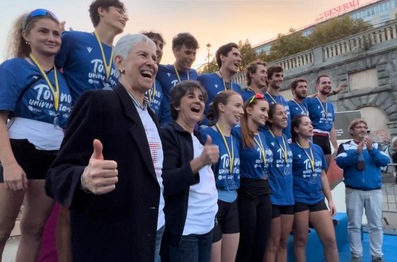 Gli equipaggi del Politecnico di Torino alla Rowing Regatta 2022