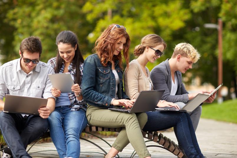 Gruppo di studenti internazionali