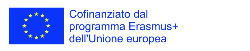 Logo del programma Erasmus+, progetto cofinanziato
