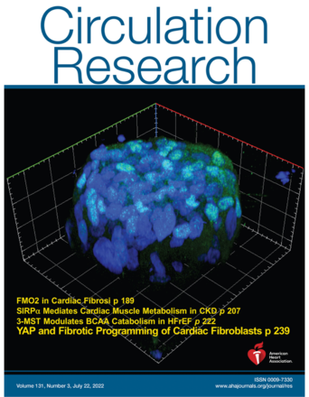 Copertina della rivista Circulation Research