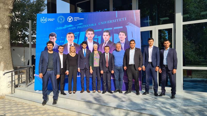 La delegazione del Politecnico a Tashkent, in Uzbekistan