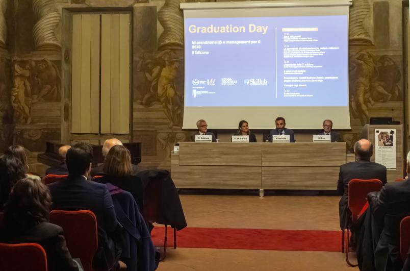 Cerimonia master imprenditorialità e management