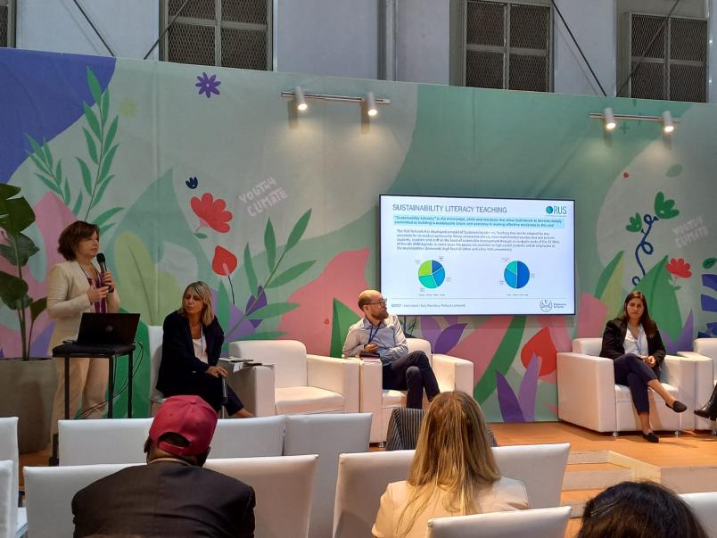 La Vice Rettrice Patrizia Lombardi alla COP27 in Egitto