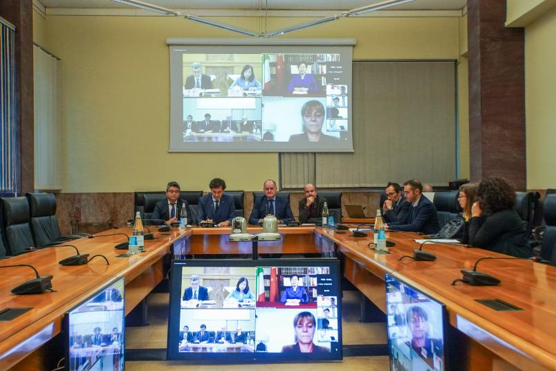 Inaugurazione del corso sulla transizione energetica per il MOST cinese