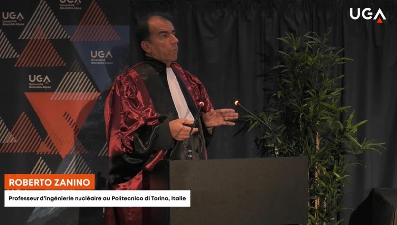 Foto del professor Roberto Zanino