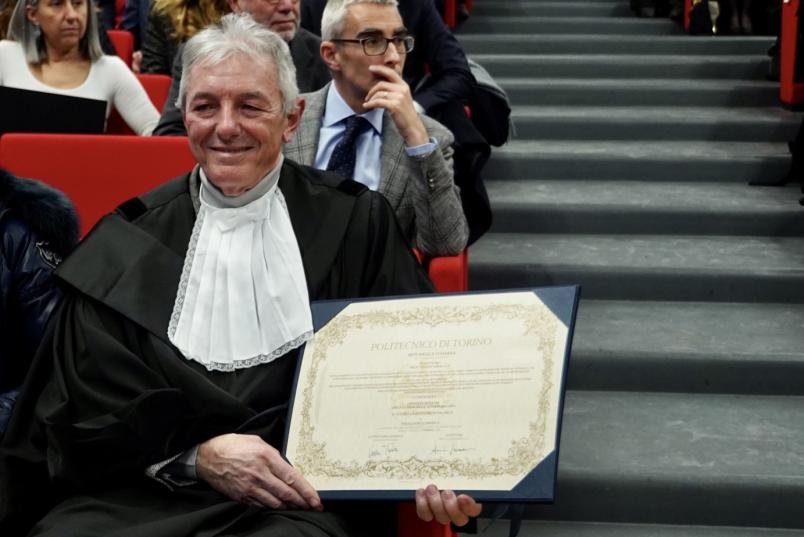 Dottorato ad honorem a Giuseppe Bellussi