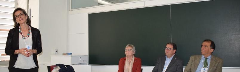 Foto del panel con il professor Zanino del Politecnico