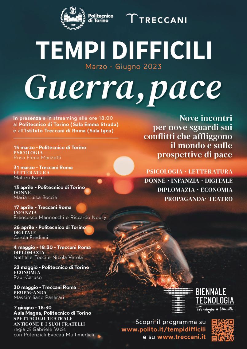 La locandina della serie Tempi difficili guerra pace