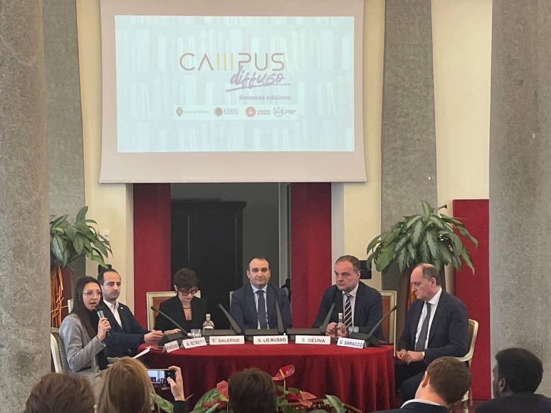 La conferenza stampa per presentare la seconda edizione del progetto 'Campus diffuso'