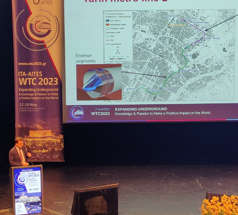 Il professor Barla al World Tunnel Congress