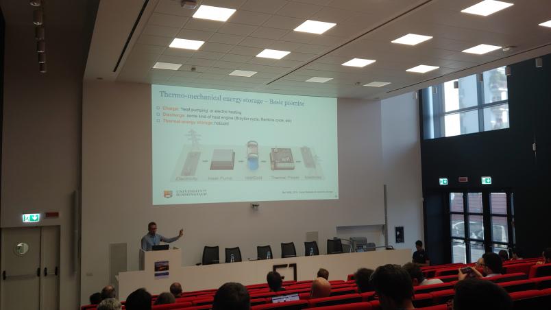 Un momento della presentazione del progetto NEST