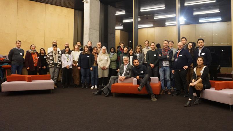 Foto di gruppo per i partner del progetto WIMBY