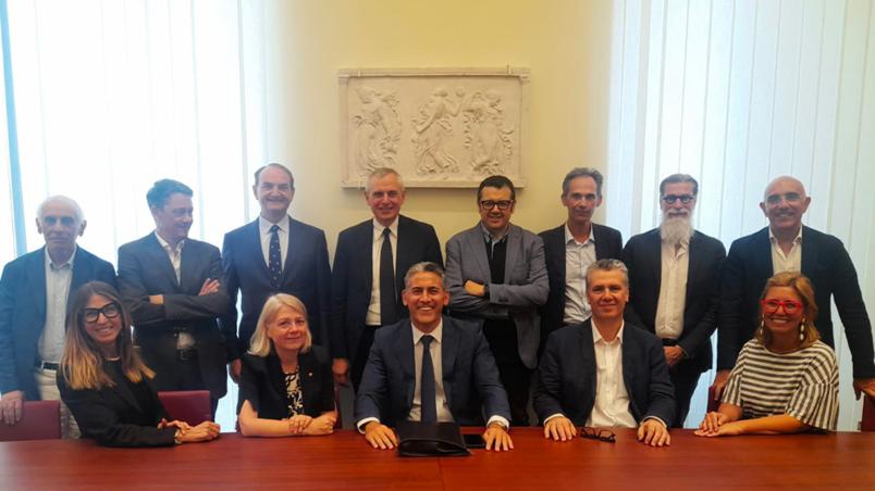 I membri della Giunta Codau