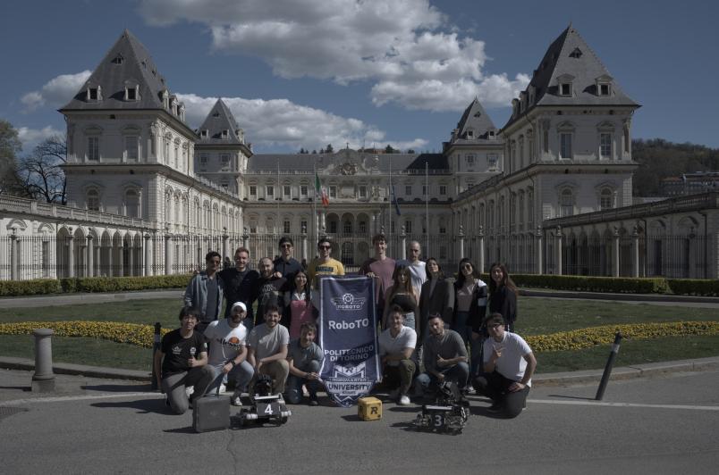 Team RoboTO al Castello del Valentino