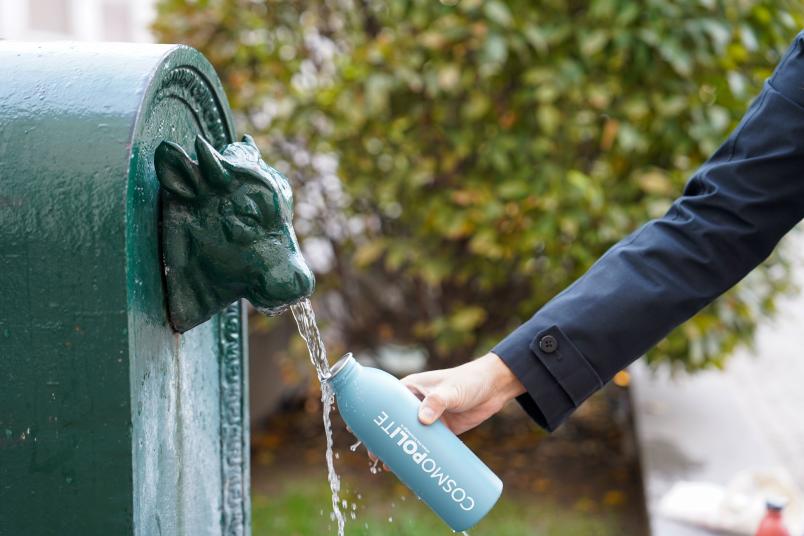 myPoliTObottle and the free water dispenser