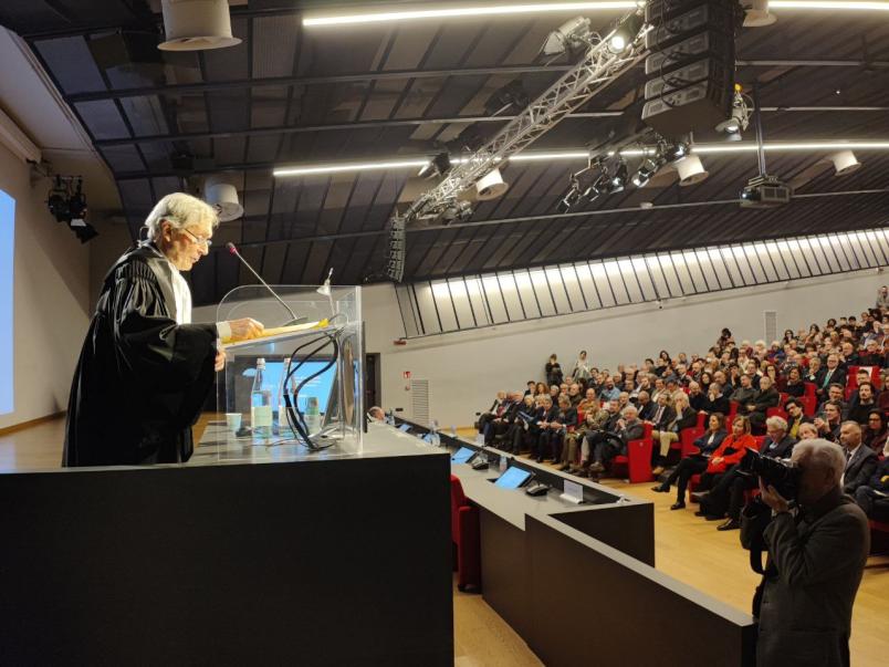 Marcello Gandini pronuncia la sua Lectio Magistralis