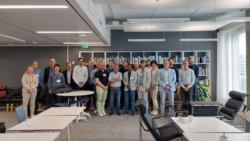 Foto di gruppo per ricercatori e ricercatrici coinvolte nel progetto