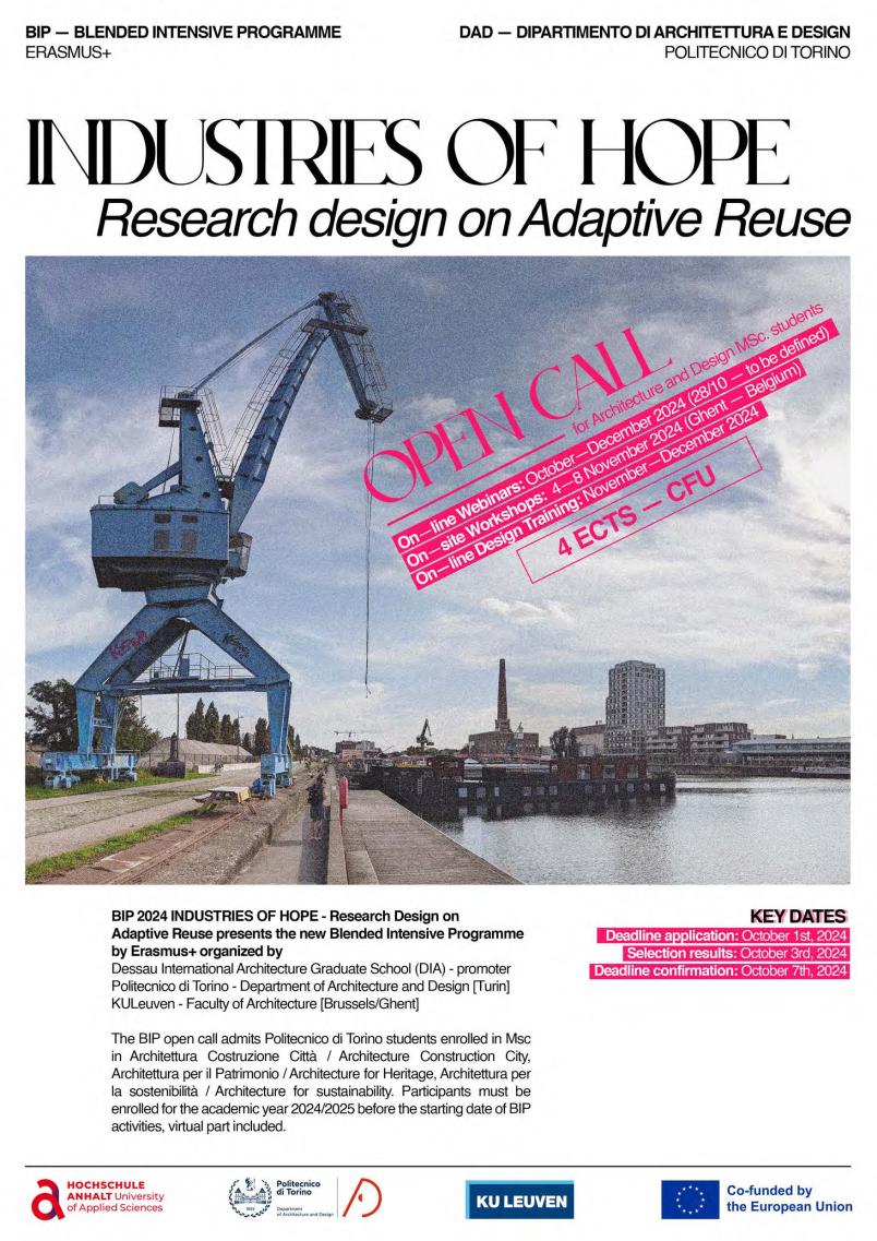 Image - Erasmus+ BIP "Industries of hope"- a.y. 2024/2025