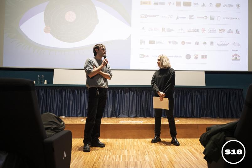Cocciadiferro con Cristina Colet (codirettrice Sotto 18 Film Festival).jpg