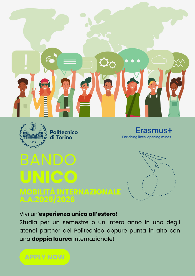 Bando Unico a.a. 2025/2026 Politecnico di Torino