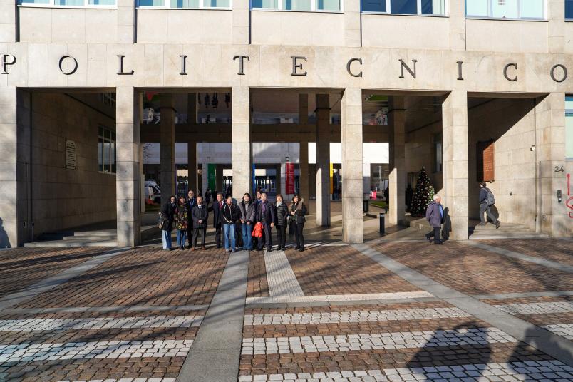 La delegazione giapponese