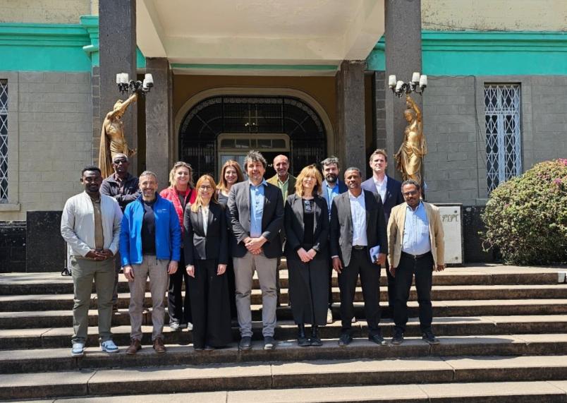The delegation from Politecnico and Centro Conservazione e Restauro della Venaria Reale 