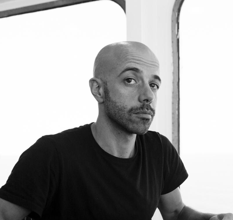 black and white photo of prof. Pavoni