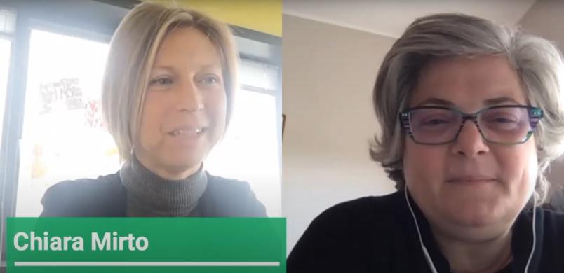 Ing. Chiara Mirto e Prof.ssa Silvia Fiore