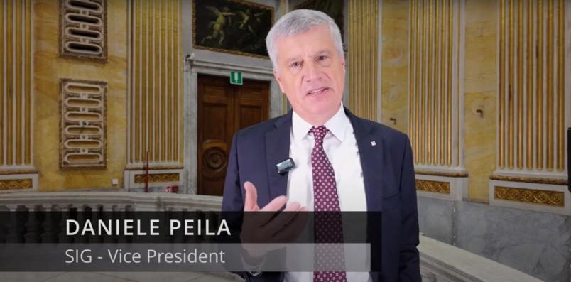 Inquadratura del prof. Daniele Peila 