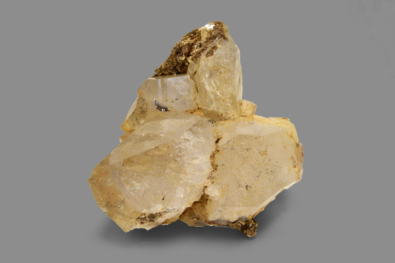Quarzo dalle sfumature giallo pallido
