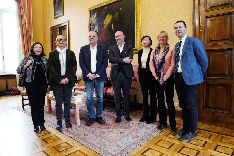 da sx M. Tarenghi, F. Pennarola, S. Geuna, N.Perullo, D. Converso, L. Valle, S. Corgnati.jpg