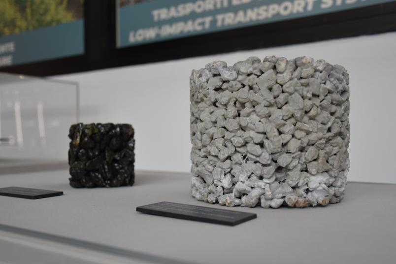 Sample of concrete 