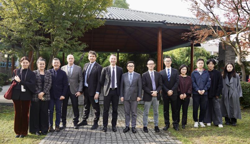 La visita del Rettore Corgnati a Shanghai
