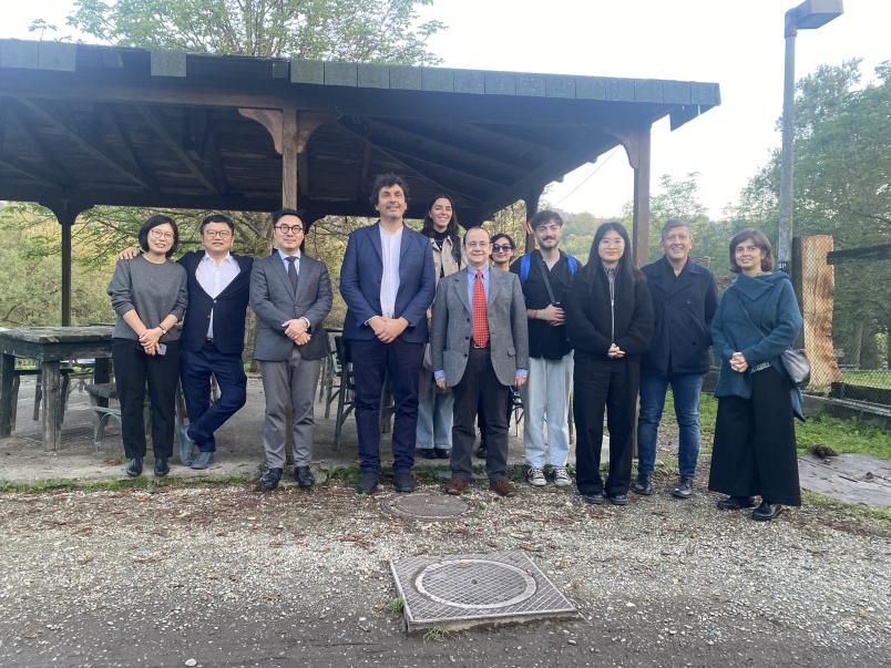 La delegazione dell'università cinese in visita a Torino
