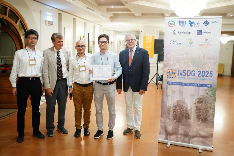 Gold Best Student Paper Award Premiazione.JPG